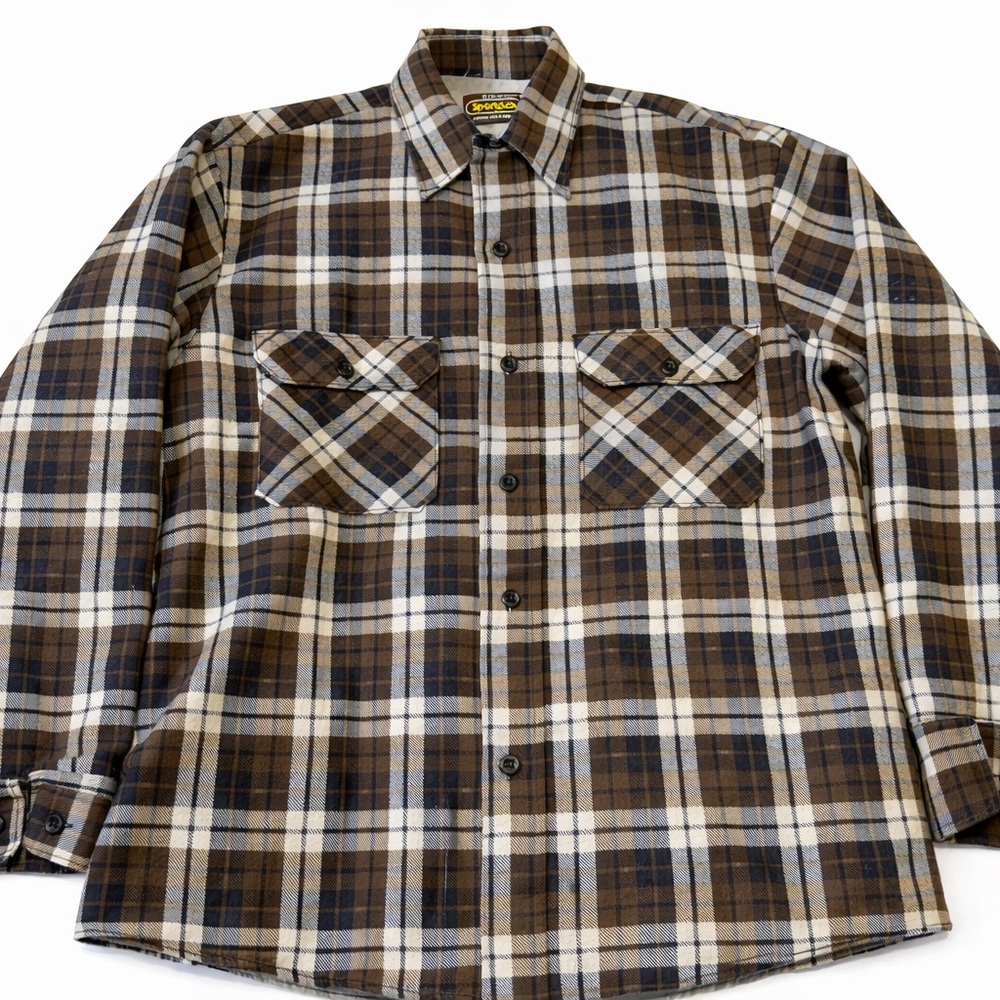 Vintage Sears SportsWear Quilted flannel